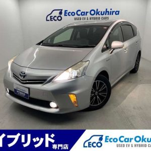 H24年プリウスαS(3835)純正ナビ フルセグTV Bカメラ