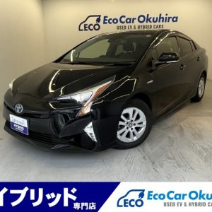 H29年プリウスS(4935)純正ナビ Bカメラ ETC 前方ﾄﾞﾗﾚｺ