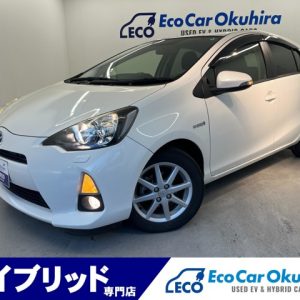 H25年アクアG(1052)純正ナビ ワンセグTV BT接続 バックカメラ シートヒーター