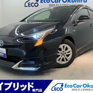 H29年プリウスS(0338)社外ナビ フルセグTV Bカメラ ドラレコ前後