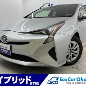 H31年プリウスS(7450)社外ナビ Bカメラ ドラレコ BT接続 オートマチックハイビーム
