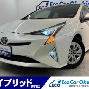 Ｈ２８年プリウスＳ(9251)純正ナビ フルセグＴＶ Ｂカメラ クルコン ＥＴＣ