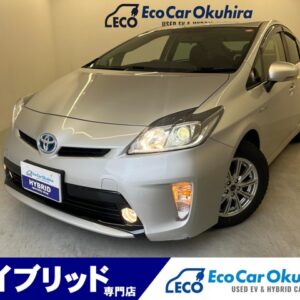 Ｈ２５年プリウスＳ(6084)ナビ フルセグＴＶ ＢＴ接続 Ｂカメラ ＥＴＣ