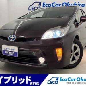 Ｈ２４年プリウスＧ(0739)純正ナビ ＥＴＣ ハーフレザーシート ドラレコ